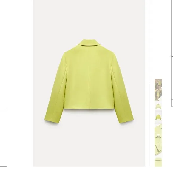 ZW COLLECTION SHORT JACKET WITH POCKETS Size M NEW WITH TAG! - Picture 4 of 8